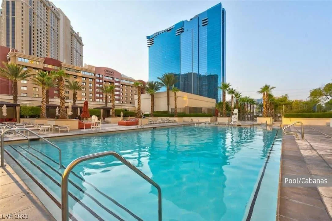 Beautiful Strip View Studio W Balcony 02807 Las Vegas